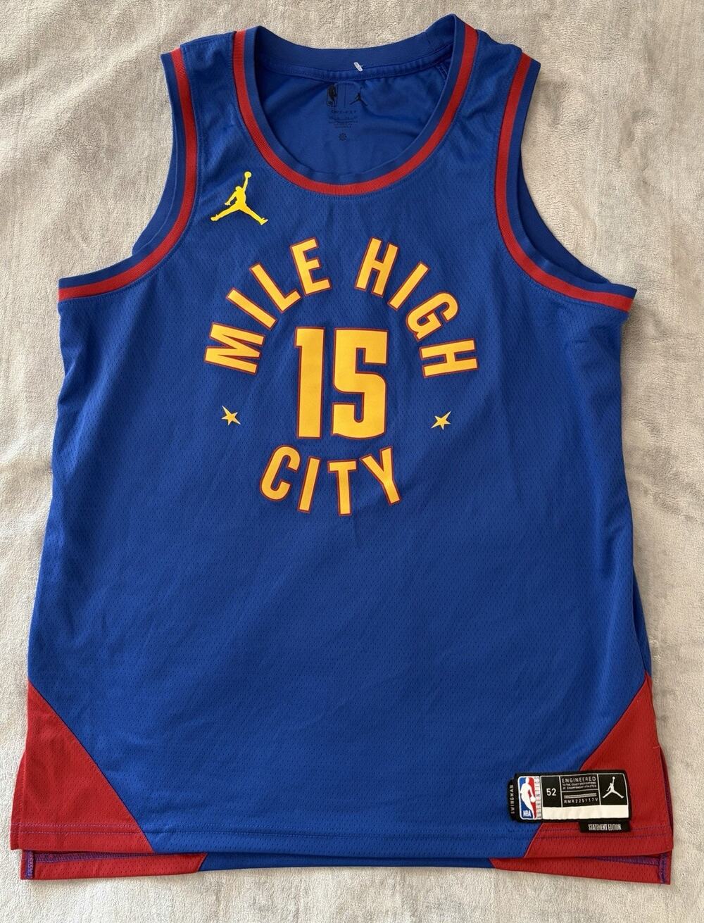 Nicola Jokic Statement Edition Mile High City Jersey Jordan Brand Swingman XL